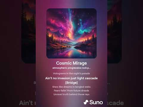 Suno The Secret Guest Of Eden Cosmic Mirage 2
