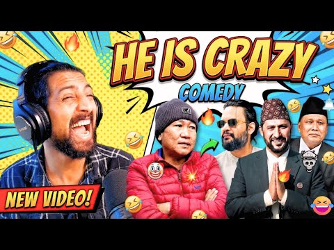 Harka Sampang Trolled? REACTION🤣 🤡 #reactionvideo #harkasampang #balenshah #rabilamichhane