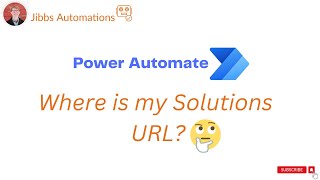 Power Automate - Get a direct URL for your Solutions cloud flows!