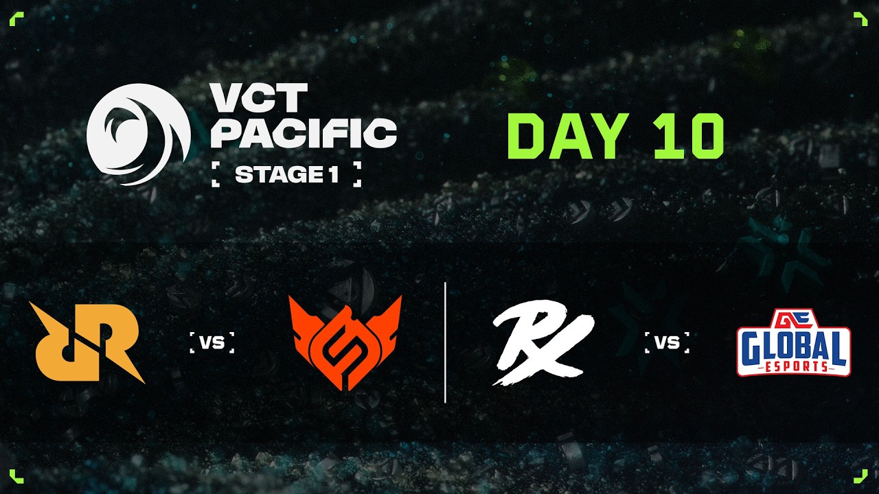 RRQ vs FS / PRX vs GE - VCT 퍼시픽 - 스테이지 1 - 그룹 스테이지 -  Day 10