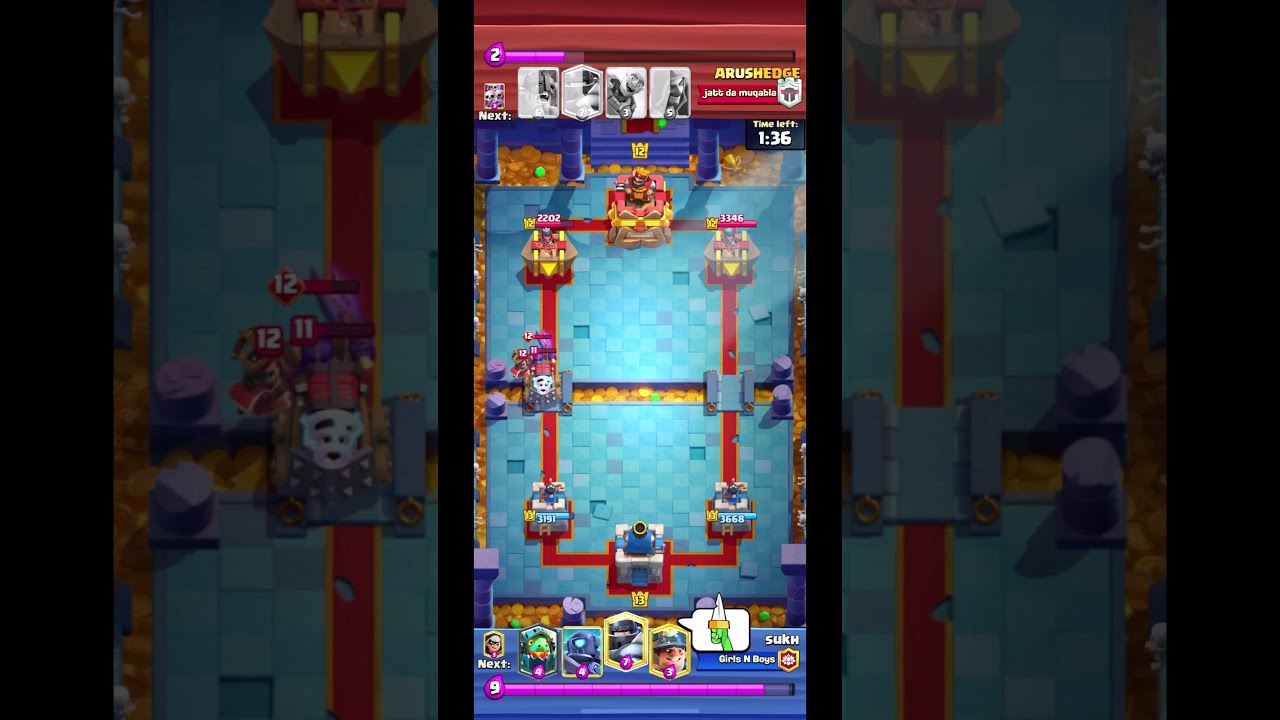 1 Min 3 Crowns Gaming Clashroyale Clashroyalememes Clashofclans Shorts