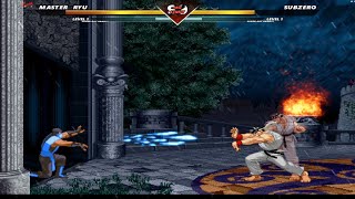 MASTER RYU vs SUB-ZERO ❗❗