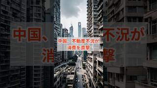 不動産不況が消費を直撃 #中国経済 #中国ニュース #政治ニュース #国際ニュース #不動産不況 #小売売上高 #内需低迷 #世界経済 #日本への影響 #ニュース解説