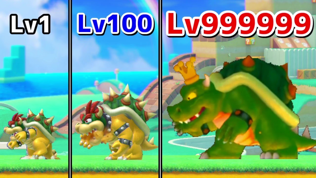 マリオメーカー2 クッパを使って進んで行く恐怖の水中lvクッパ Youtube