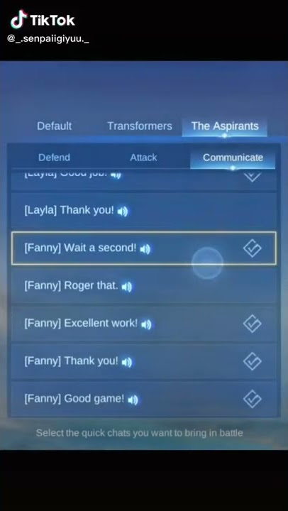 Fanny Japanese Voice #shorts #mobilelegends #edits