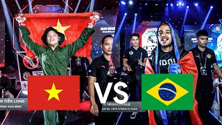 Màn đối đầu giữa tài năng trẻ MMA Việt Nam đại chiến cao thủ Jujitsu Brazil