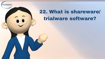 What is Shareware or Trialware Software?