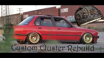 BMW E30 Spring Update: Custom Cluster Rebuild Episode 1