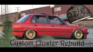 BMW E30 Spring Update: Custom Cluster Rebuild Episode 1