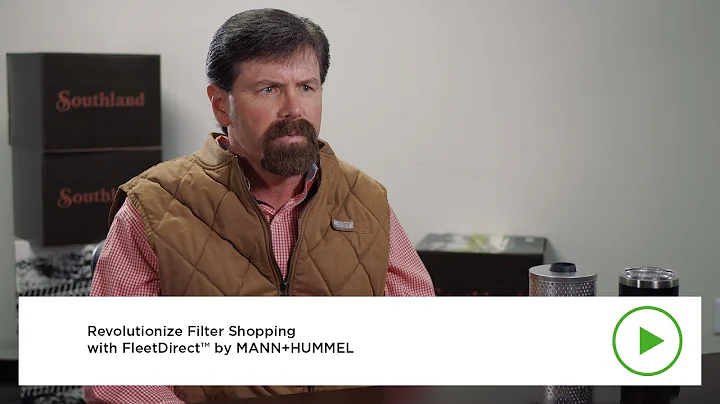 Revolutionize Filter Shopping with FleetDirect™ by MANN+HUMMEL