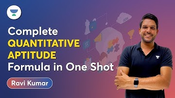 Complete Quantitative Aptitude Formula in One-Shot | Ravi Kumar #cat2023