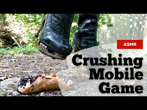 Boots in Crushing Land! Multilevel Oddly Satisfying Mobile Game! ASMR
