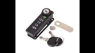 4-Digit Mechanical Combination Lock with Public Use Mode | Heavy Duty Locker Lock