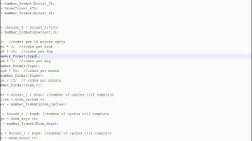 PHP Math Functions using math functions with MySql and PHP