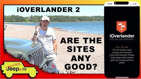 How to Use iOverlander2 for Free. 5 Free Camp Sites Scouted.