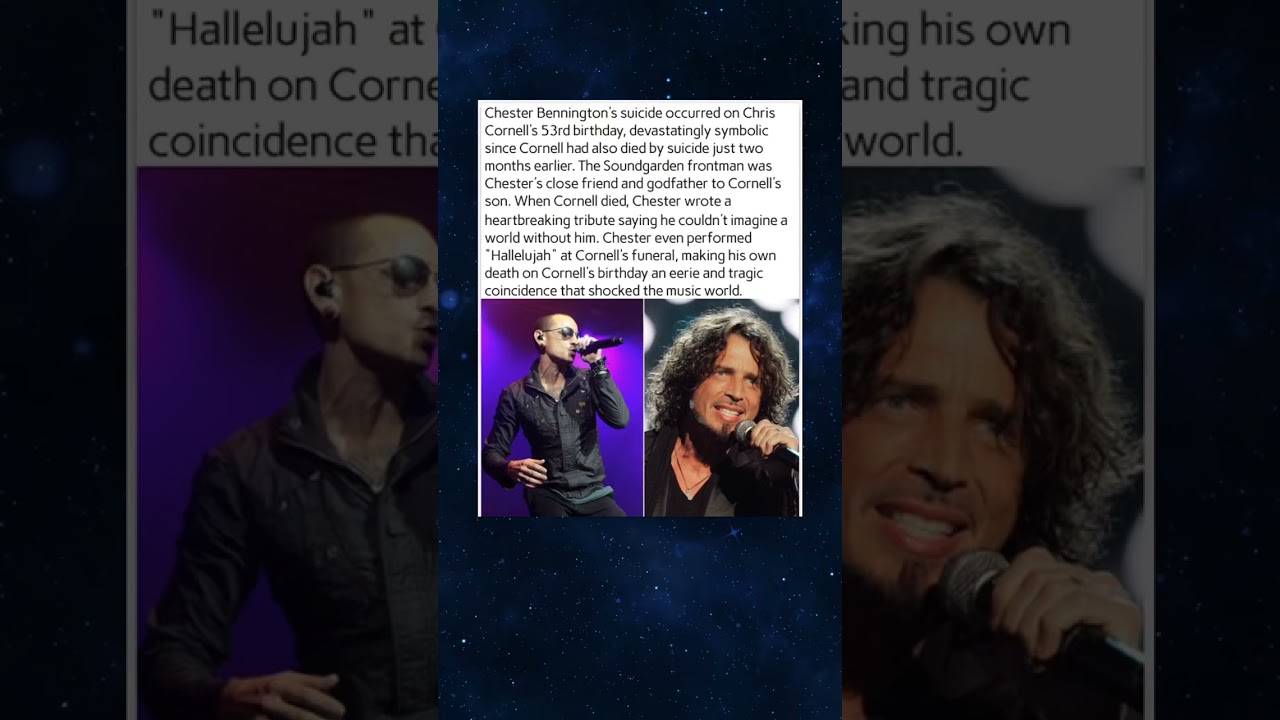 Why Chester Bennington Died on Chris Cornell's Birthday