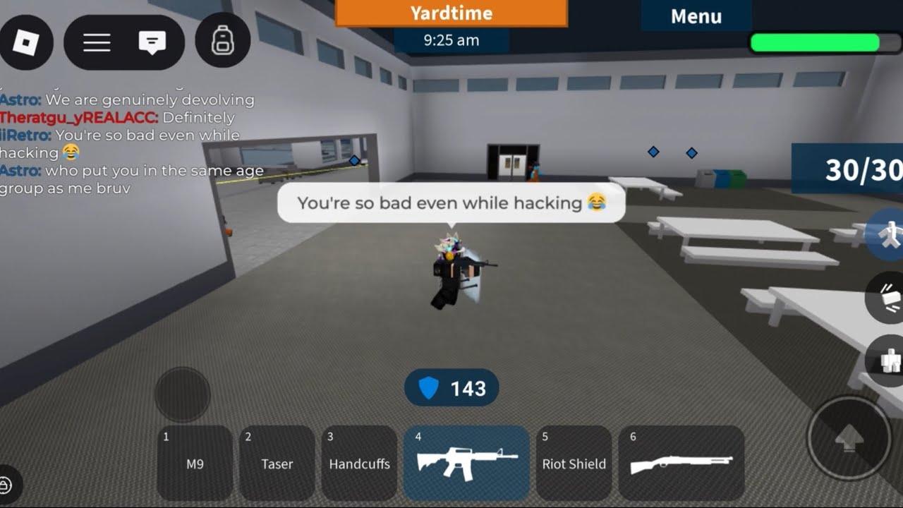 Trolling exploiters in Prison Life 🤓