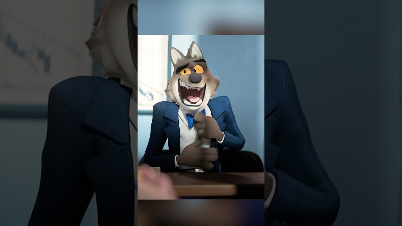 The big bad wolf wanted to work in a bank but was rejected