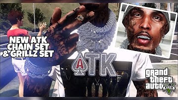 Making Yungeen Ace New ATK Chain & Grillz Set In GTA 5 RP (FiveM) | Blender 3D Modeling