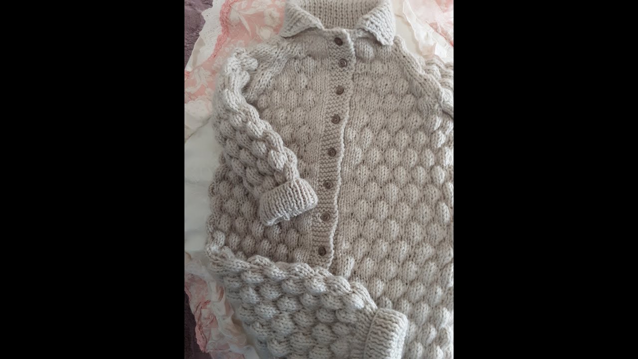 PASO A PASO Enterizo para bebes (de 0 a 3 meses) a dos agujas (2ª Parte)