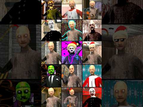 Grandpa Jumpscares Battle | 15 <strong>Granny</strong> Legacy Modes, Funny Moments #Shorts