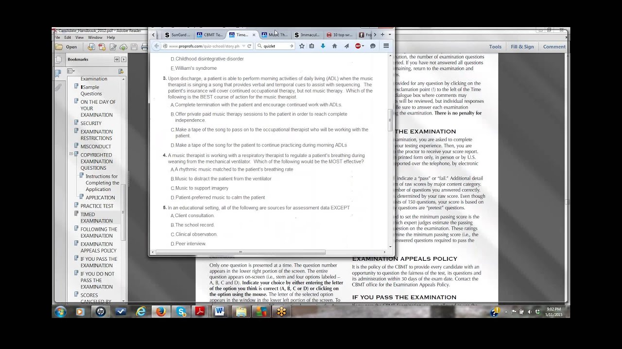 2015 05 11 20 38 Andrea Hunt CBMT Exam review