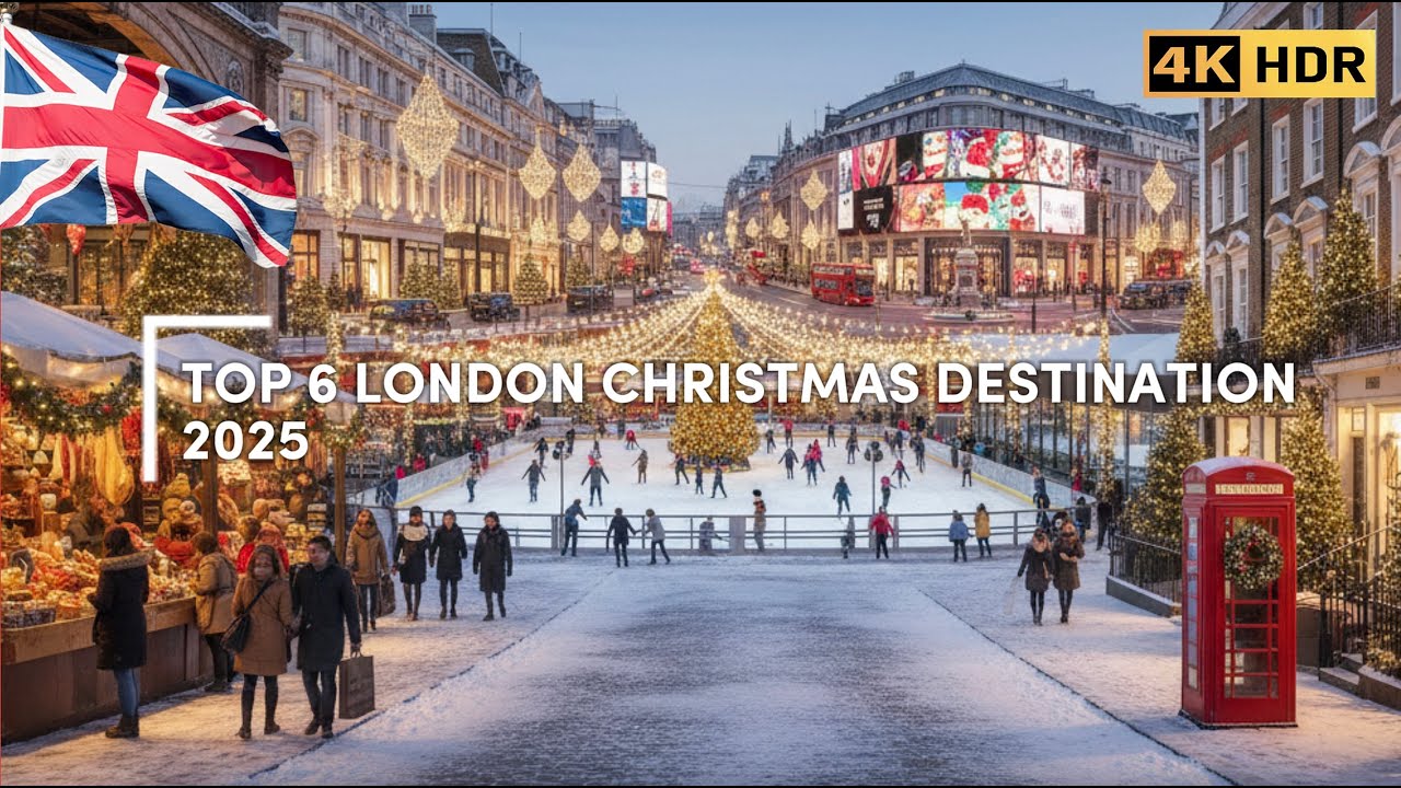 6 Must-Visit Christmas Places in London 2025
