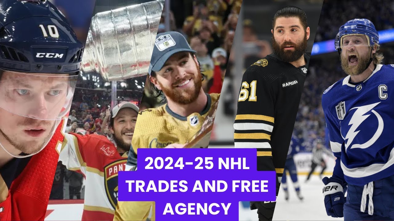 NHL Off-Season Trades / Free Agency Moves 2024-2025