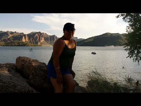 Video: Recreación del lago Saguaro cerca de Phoenix, Arizona