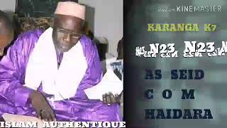 AS SEID CHERIF OUSMANE MADANE HAIDARA ☆ KARANGA K7 N 23 ☆