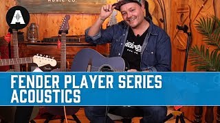 Fender Player California Acoustics - Bold, Vibrant and Stylish!