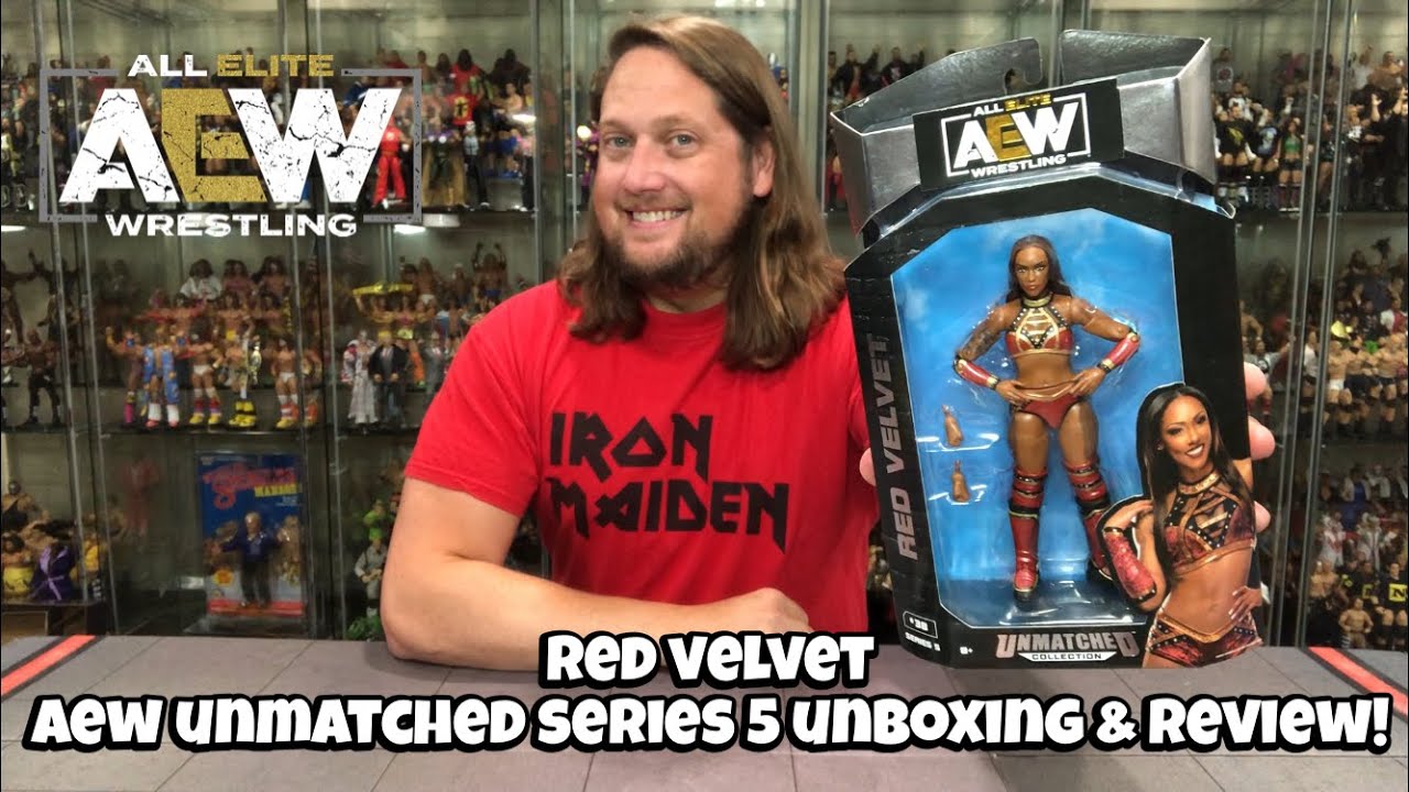 Red Velvet AEW Unmatched Series 5 Unboxing & Review! YouTube