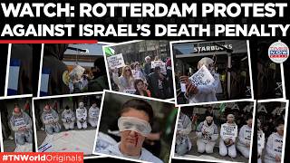 Anti-War Protest Killing Every Day Protest Shocks Rotterdam Streets Us-Iran War