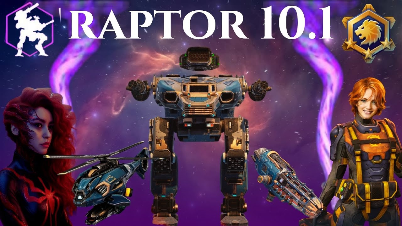 Wr Raptor War Robots Raptor 10.1 - YouTube