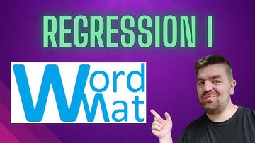 Regression i Wordmat