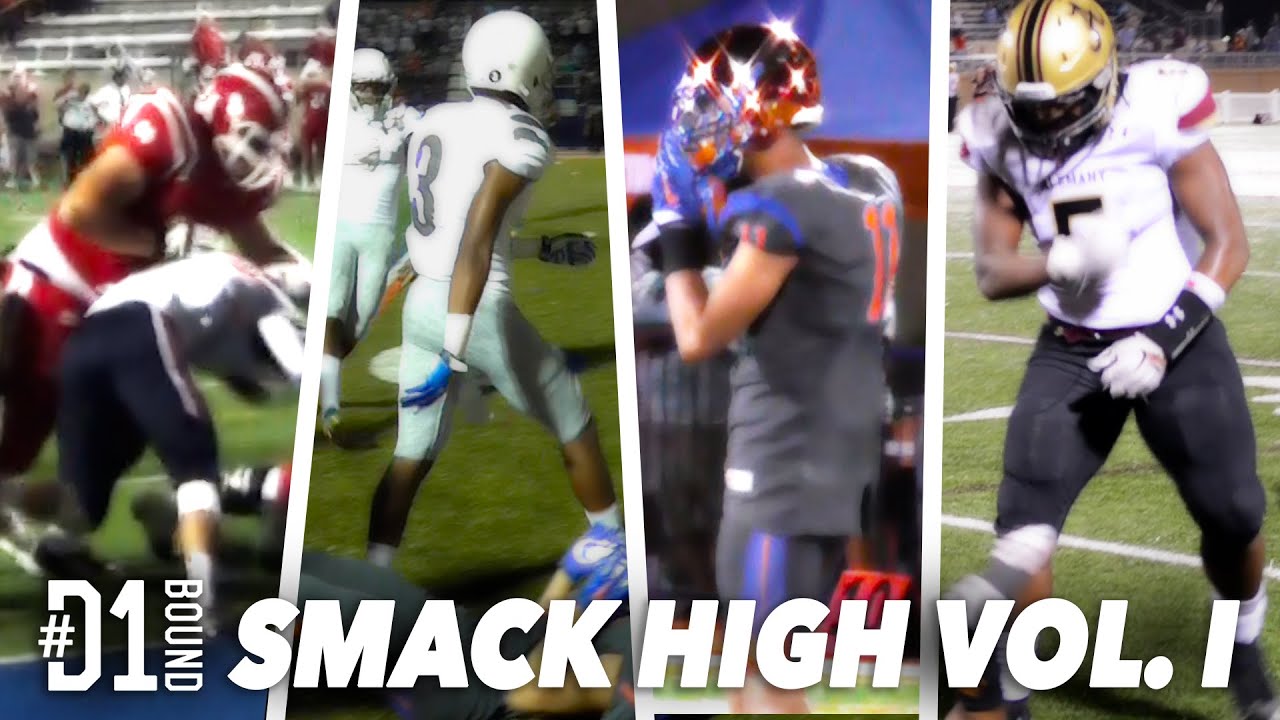 HS Football Big Hits 💥 D1Bound Smack High Vol I HS Football
