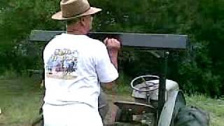 How to Put Up the Roll Bar for the Tractor- Corinda Horse Pony Club