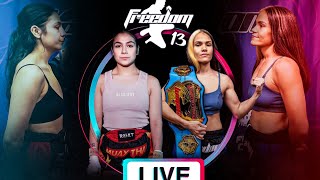 Freedom Face Off live: Caia Knoles VS Ashley Blanco (pt2)