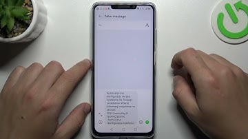 How to Forward Text Messages on Huawei Nova Y91?