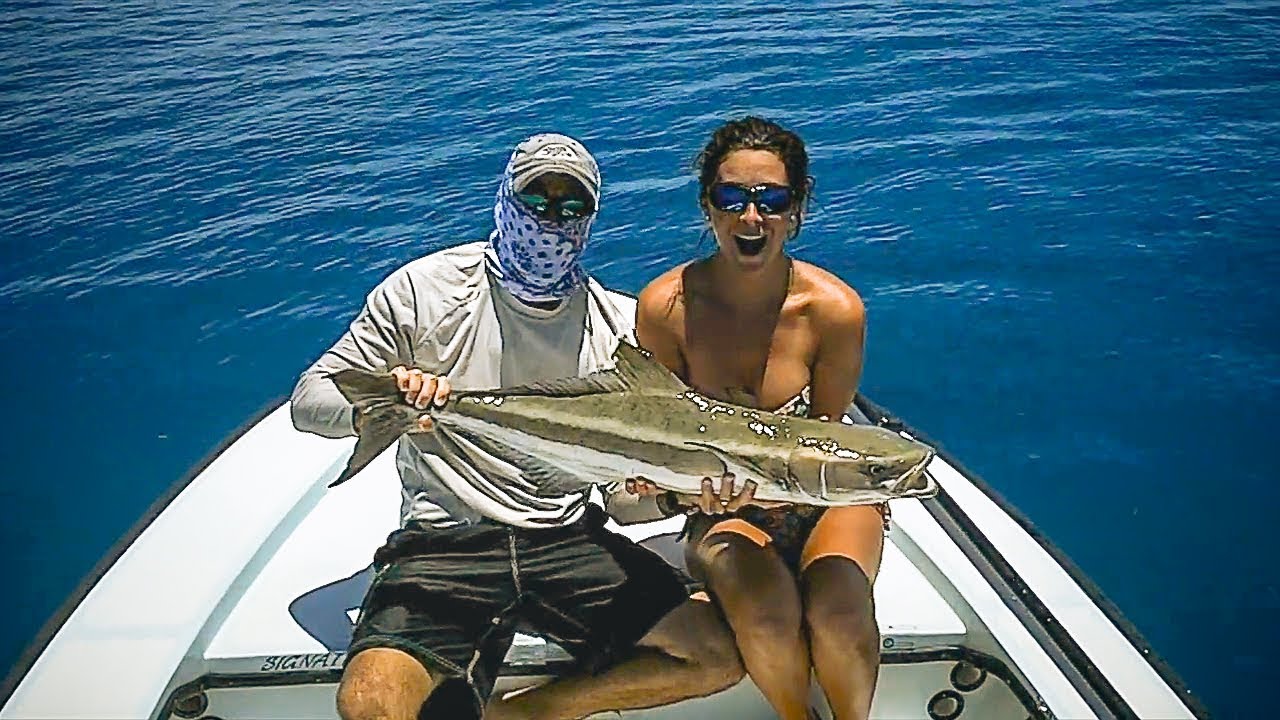 Sugarloaf Key Cobia Fishing & Waterspout YouTube