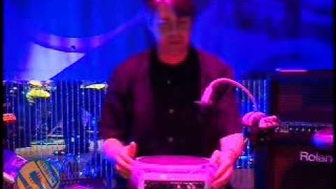 Roland HPD-10 Handsonic 10 video, Winter NAMM 2006