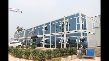 Two Storey Container Office Buildings Project in Zhengzhou