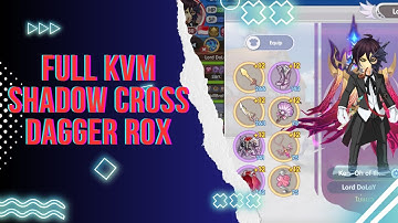 Shadow Cross dagger Full KVM ROX SEA