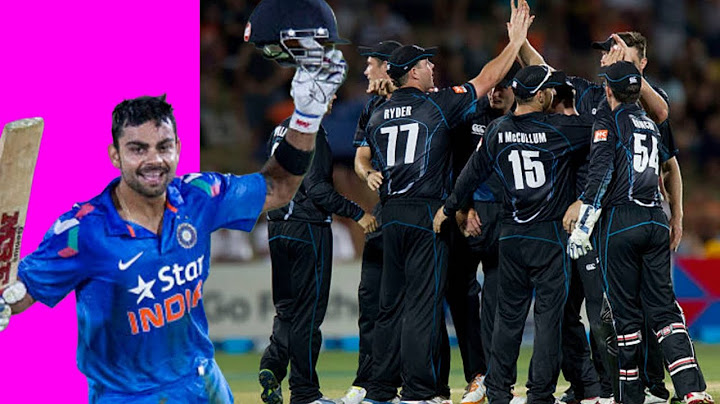 IND VS NZ 1st Odi (2014): Virat’s Valiant Century Goes in Vain ! NZ Pacers Stars In Series Opener