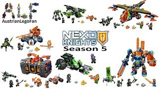 All Lego Nexo Knights Season 5 Sets - Lego Speed Build Review
