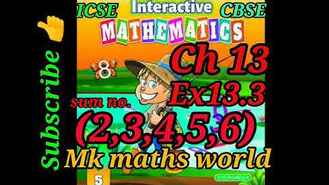 Class 5th Maths(ICSE/CBSE)Ch 13 Basic Geometrical Concepts Ex13.3(sum no.2,3,4,5,6) easily explained