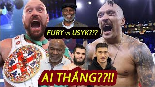 Anthony Joshua Bivol Beterbiev Mike Tyson DỰ ĐOÁN Fury vs Usyk l NGÀY GIỜ CỤ THỂ trận Fury vs Usyk