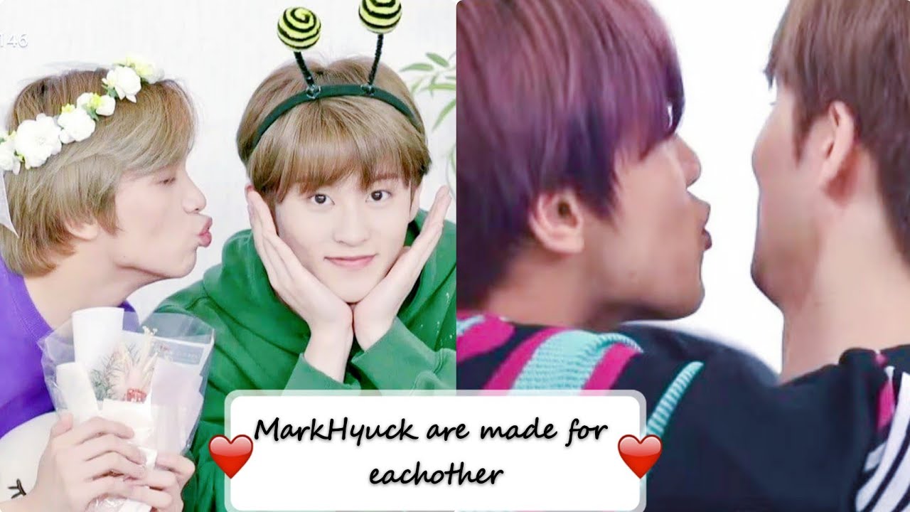 MarkHyuck are made for each other 🦁💚🐻