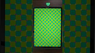 Simple optical illusion #procreate #digitalart #easy #ipad #abstractart