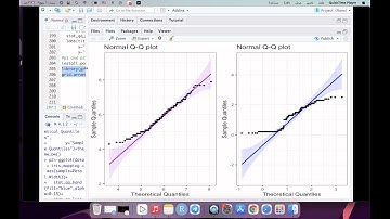 Normality test ( multiple variables) in R